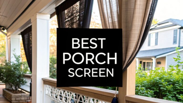 Best screen for screen porch: How to Choose the Right One