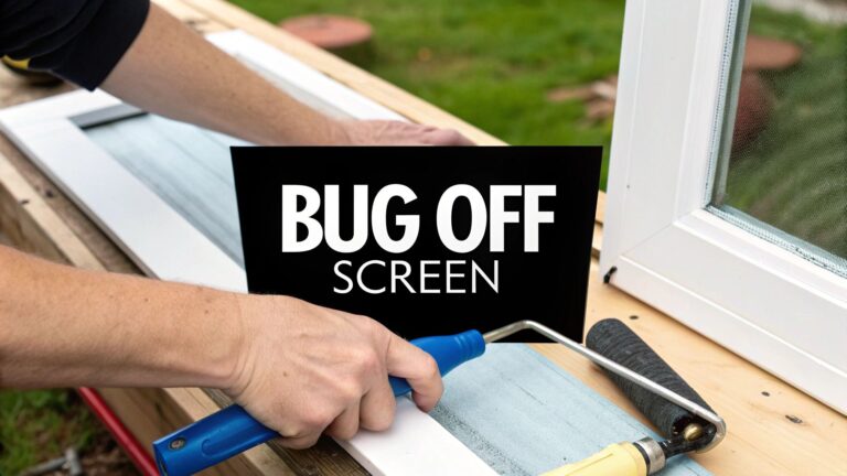 A Guide to Flawless Bug Off Screen Installation