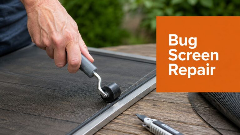 Bug Screen Repair: A Complete DIY Guide for 2026