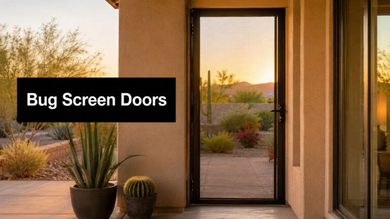 Bug Screens Doors: A Phoenix Homeowner’s Guide for 2026