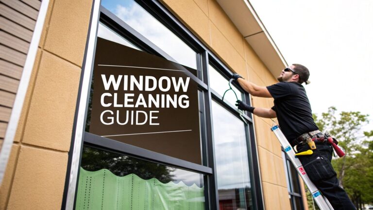 A Guide to Professional Cleaning Window Services
