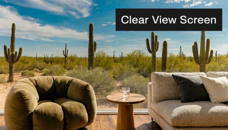 Enhance Your Home with a Clear View Screen