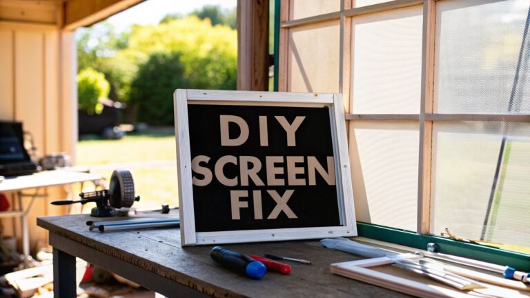 DIY Window Screen Repair A Phoenix Homeowner’s Guide