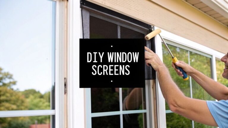 DIY Window Screen Replacement: Easy Step-by-Step Guide