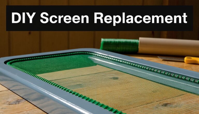 Door Window Screen Replacement: A Complete DIY Guide