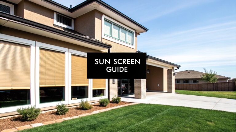 Ultimate Guide to Exterior Window Sun Screens for Your Home