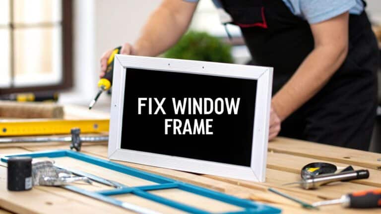 How to Fix Window Screen Frame: how to fix window screen frame in 5 steps