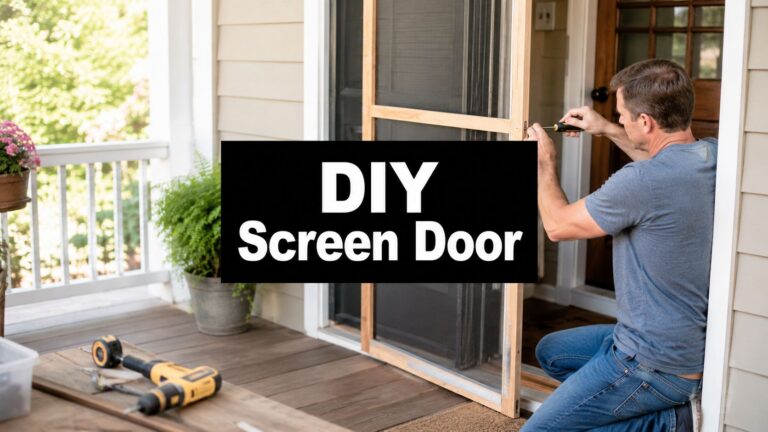 Learn How to Replace Screen Door: A Complete 2026 DIY Guide