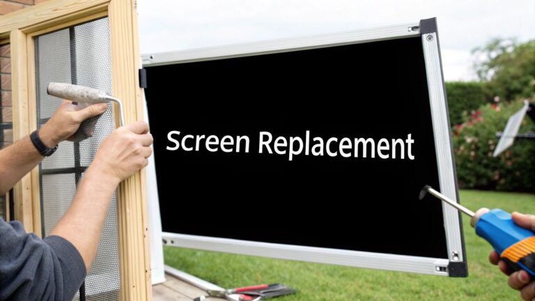 How to replace sliding window: A Pro Guide to Replacing Your Window Screen