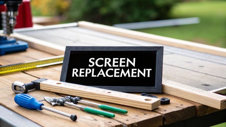How to Replace Window Screen: A Guide on how to replace window screen
