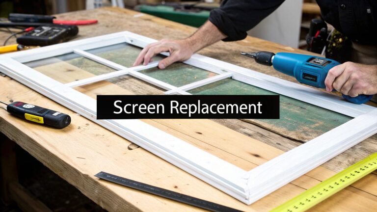 How to Replace Window Screens: A Quick DIY Guide for a Perfect Fit