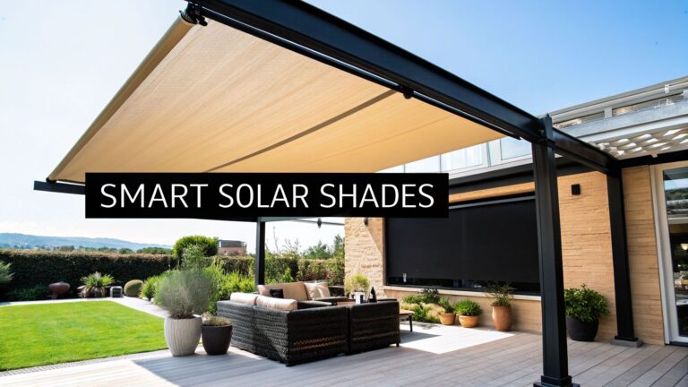 A Guide to Motorized Solar Shades Outdoor
