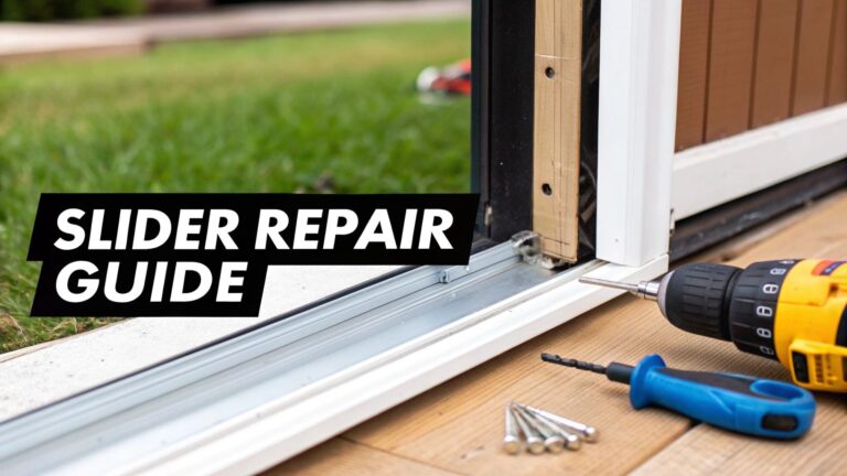Your Guide to Patio Door Slider Repair
