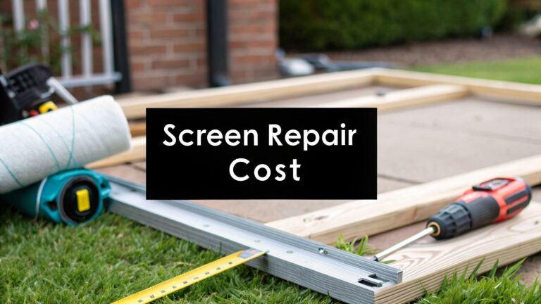 Your Guide to Patio Screen Repair Cost in 2026