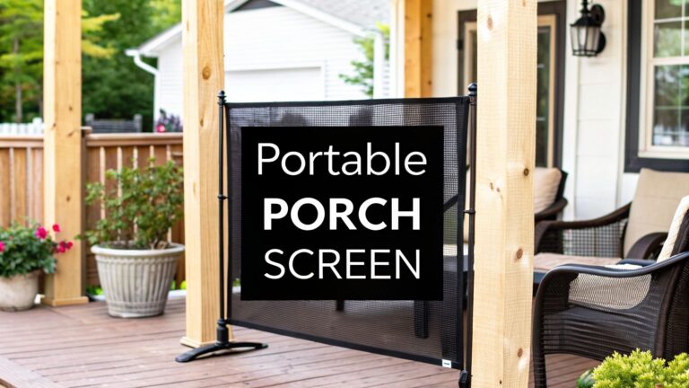 Your Guide to the Best Portable Porch Screen of 2026