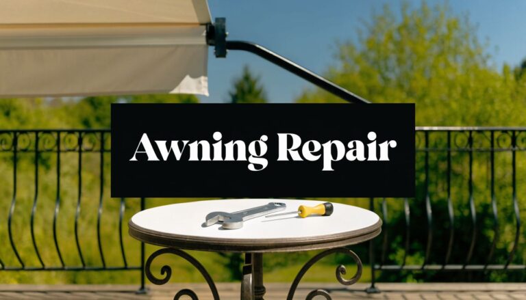 Repair Retractable Awning: Easy DIY Solutions