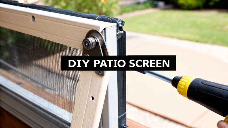Replace Patio Screen: A Pro DIY Guide to replace patio screen