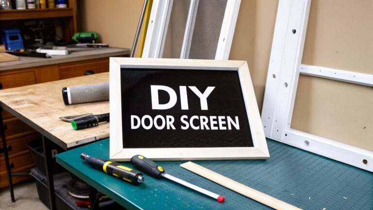 Your Guide to Replace Screen on Door Like a Pro