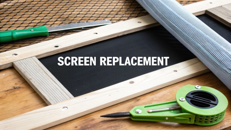 Your Guide to Replacement Screens for Screen Doors