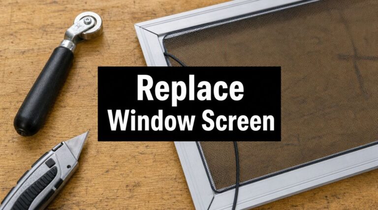 Replacing Window Screens: A Complete DIY How-To Guide
