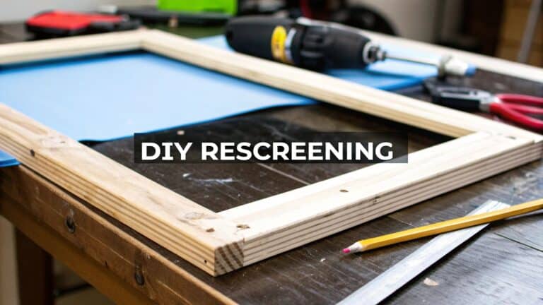 DIY Guide to Rescreen Window Screens
