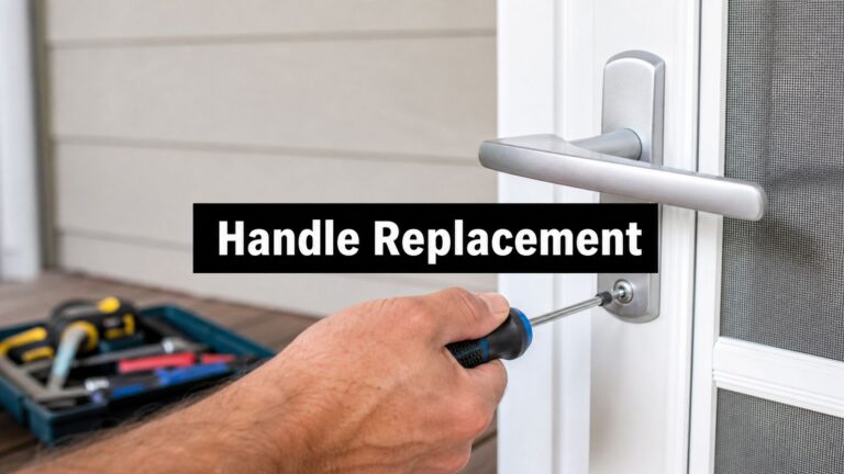 Screen Door Handle Replacement: A DIYer's Step-by-Step Guide
