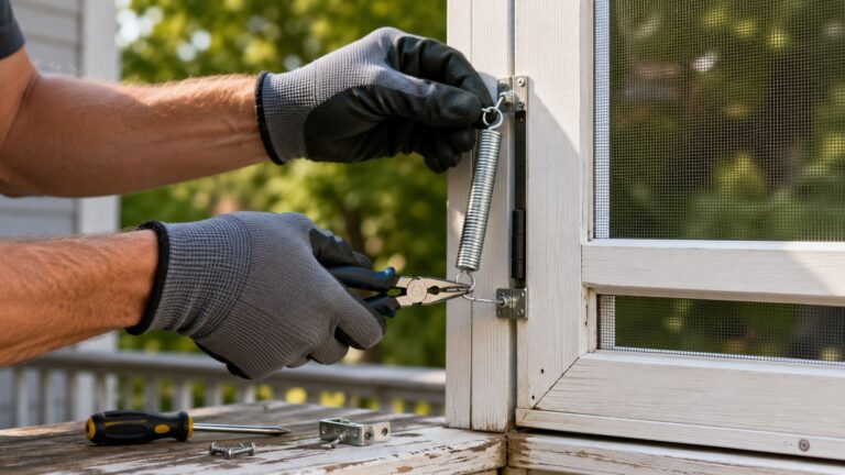 Screen Door Spring Replacement: A Complete DIY Guide