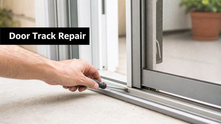 Screen Door Track Repair: A Complete DIY Fix Guide