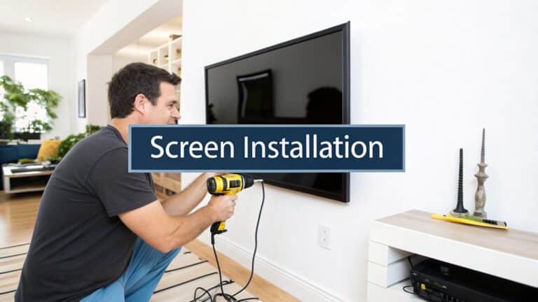 The Pro Guide to Screen Installation