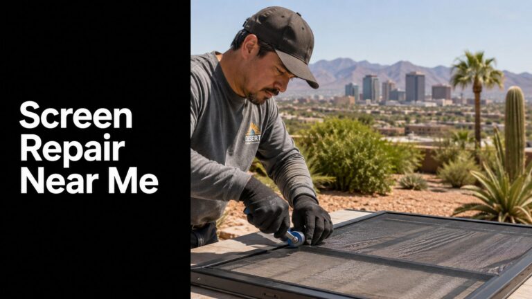 Screen Repair Near Me Window: Phoenix’s Quick Service
