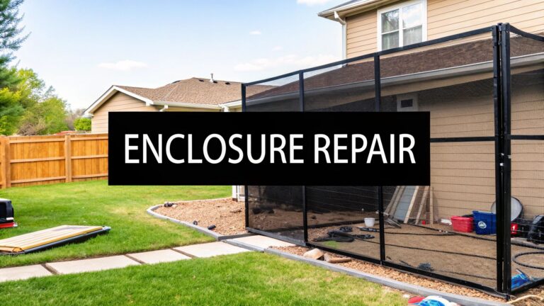 A Homeowner’s Guide to Screened Enclosure Repair
