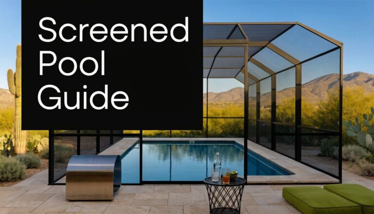 Your Guide to a Screened Swimming Pool in Arizona
