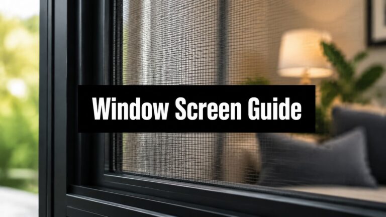 Screens for a Window: A Complete 2026 Homeowner’s Guide