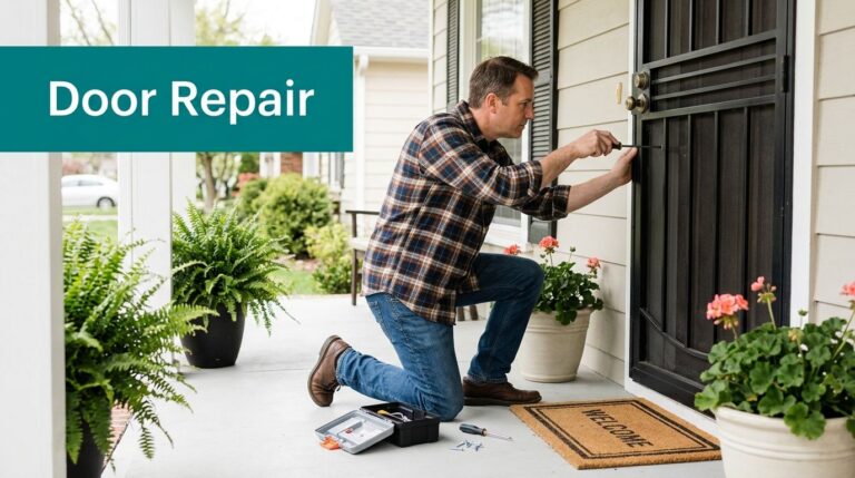 Security Screen Door Repair: Fix & Secure Your Home