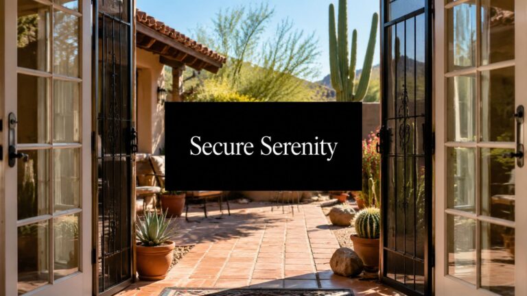 Security Screen Double Doors: A Phoenix Homeowner's Guide