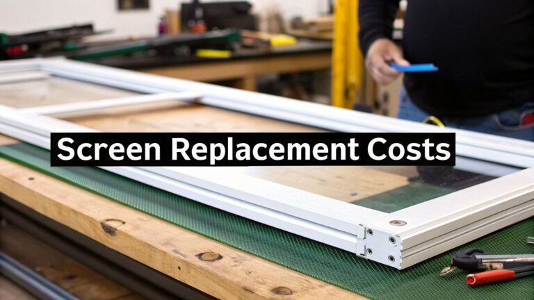 Sliding Door Screen Replacement Cost The Ultimate 2026 Guide