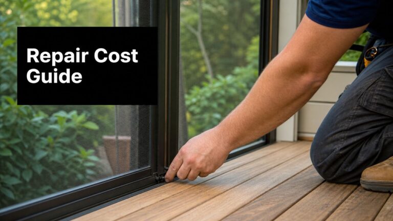 Sliding Screen Door Repair Cost: 2026 Price Guide