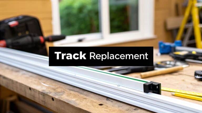 DIY Sliding Window Track Replacement Made Simple