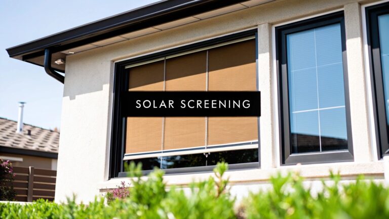A Homeowner’s Guide to Solar Screening for Windows