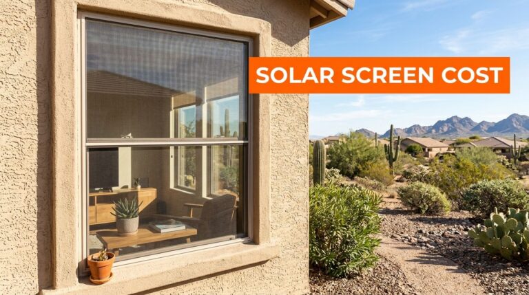 Solar Screens for Windows Cost: Phoenix Guide 2026