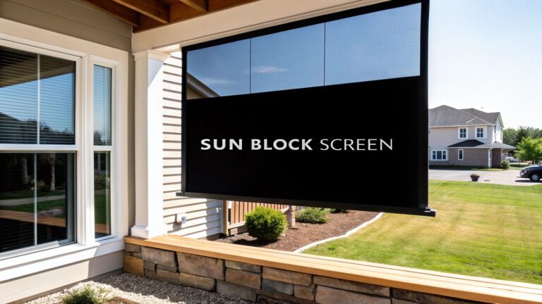 Sun Block Window Screen: Cut Energy Bills and Boost Home Comfort