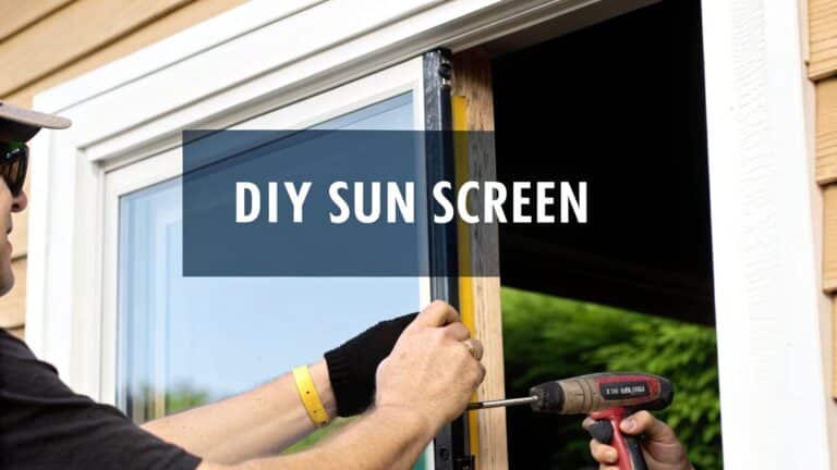 DIY Sun Screen Installation Made Simple