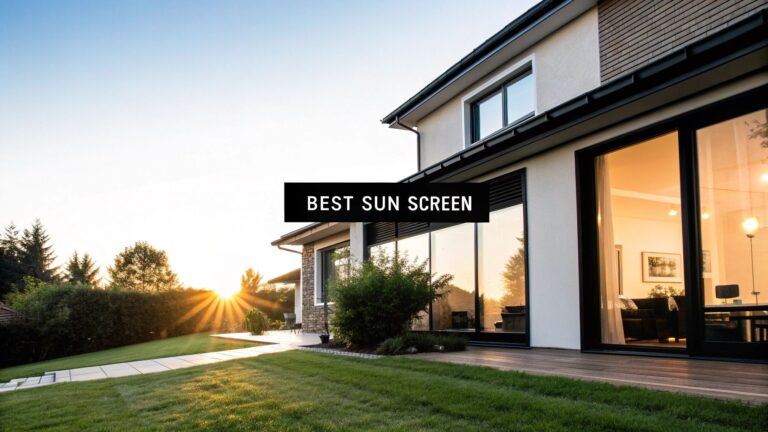 Find the Best Sun Screen for Your Home | Expert Tips