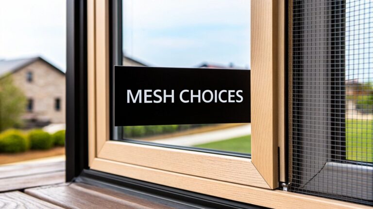 Choosing Types of Window Screen Mesh for Your Home