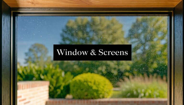 Window and Screens: A Homeowner’s Guide to Repair & Choice