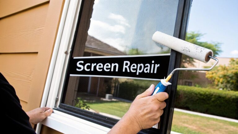 A Homeowner’s Guide to Window Screen Damage
