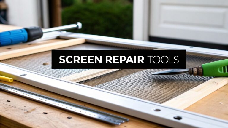 Top Window Screen Repair Tools for Easy Fixes