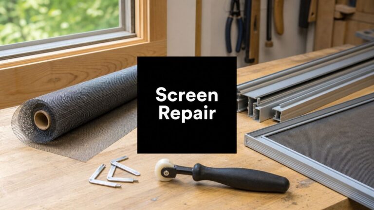 Your Complete Guide to Window Screen Replacement Parts