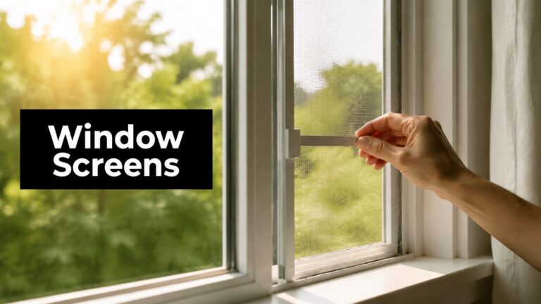 Window Screens for Windows: A Homeowner’s Guide for 2026