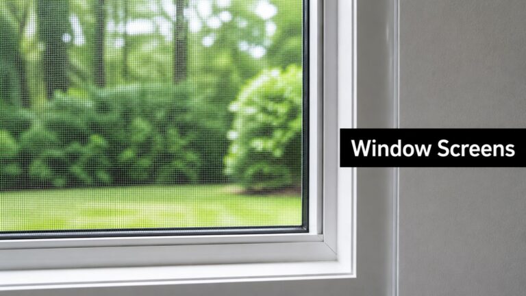 A Homeowner’s Guide to Window Screens in 2026